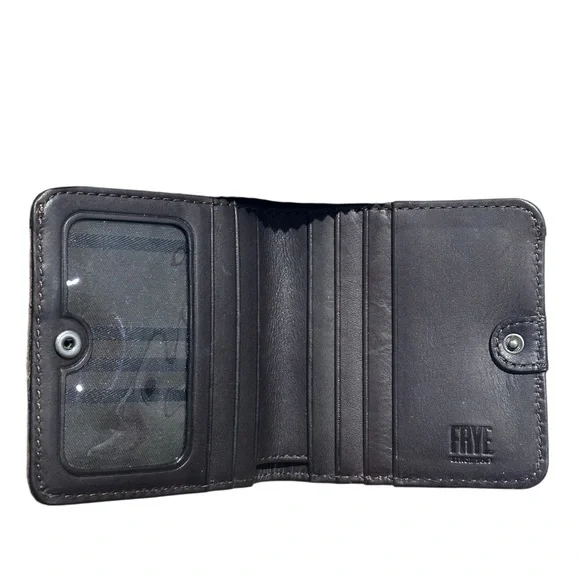 Frye Melissa Bifold Credit Card Wallet dark brown - Picture 2 of 5